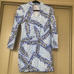 Mahi Gold 3/4 sleeve dress